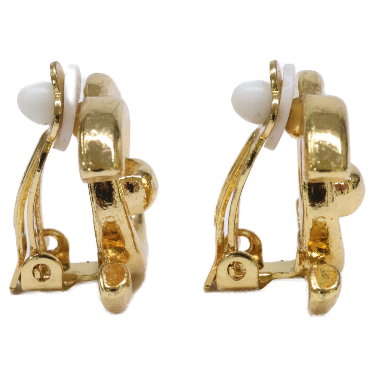 CHANEL シャネル 【新品同様】93A ターンロック ココマーク イヤリング