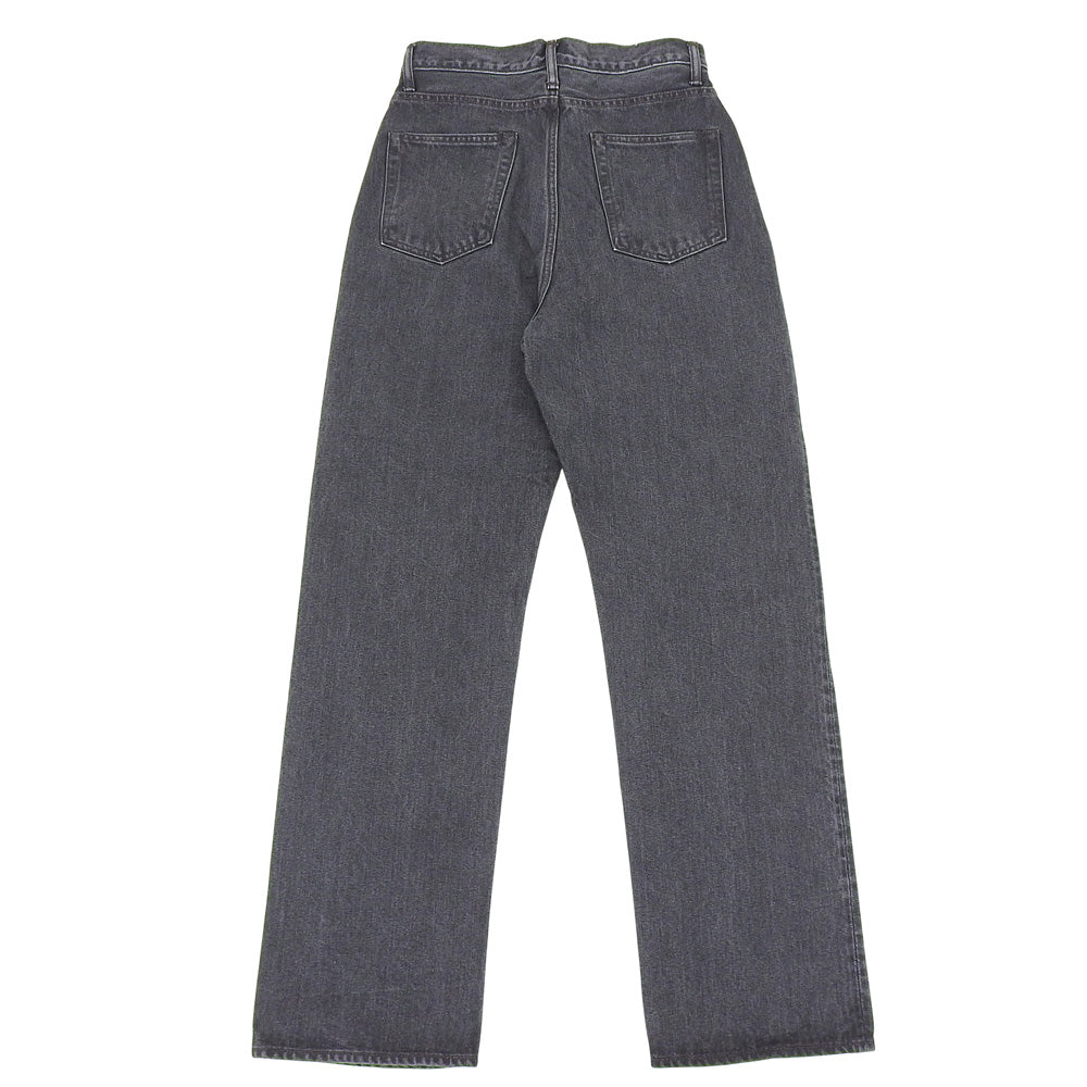 CIOTA シオタ ハイウエスト デニム パンツ ボトムス レディース ブラック 28 ボトムス 28