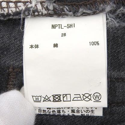 CIOTA シオタ ハイウエスト デニム パンツ ボトムス レディース ブラック 28 ボトムス 28