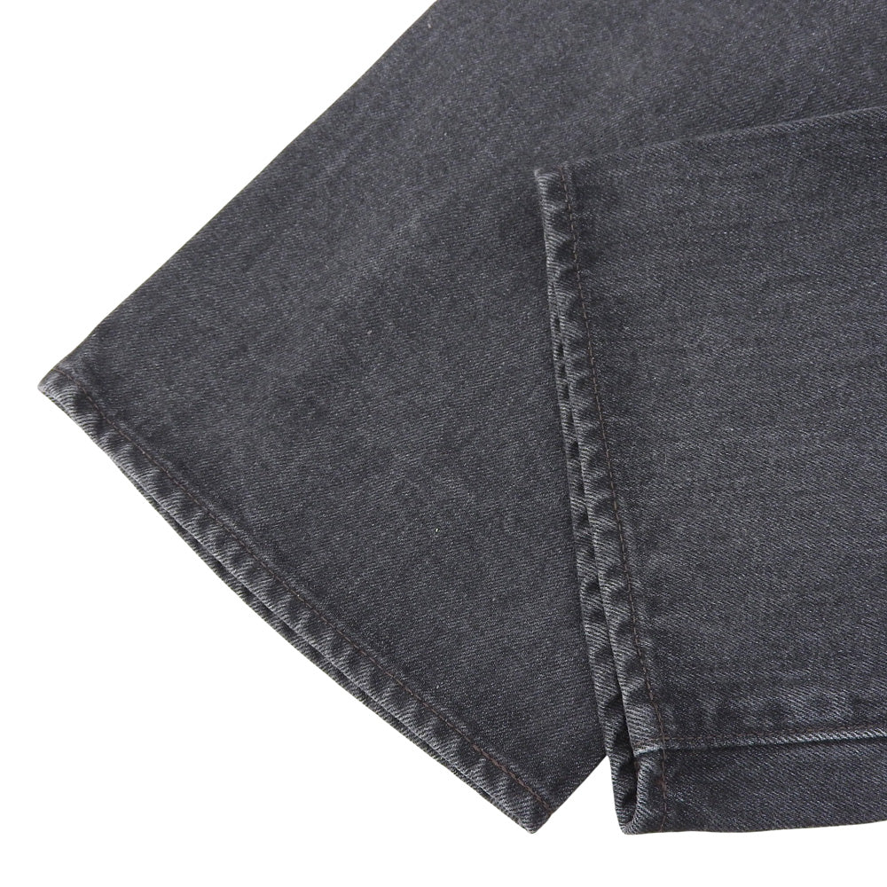 CIOTA シオタ ハイウエスト デニム パンツ ボトムス レディース ブラック 28 ボトムス 28