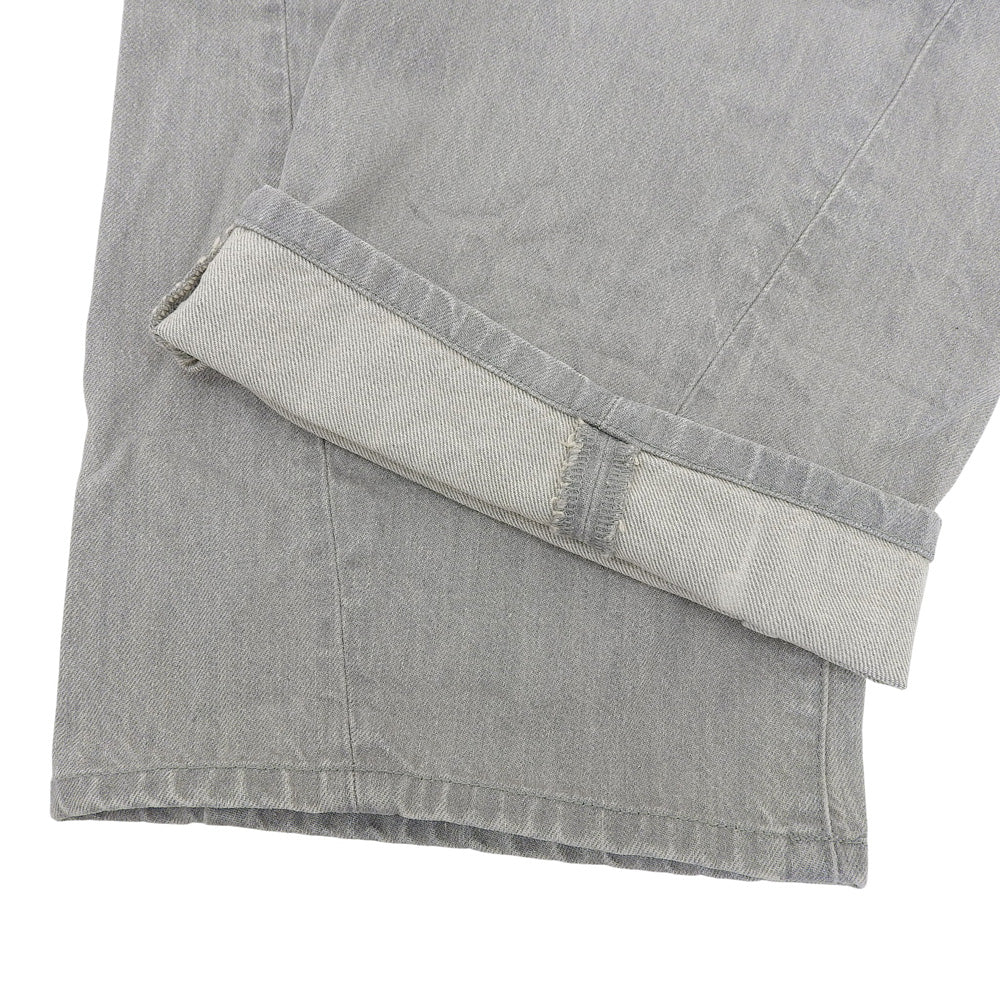 ASTRAET アストラット 美品 LOOFAH ジップフライ ワイドデニムパンツ ボトムス レディース コットン グレー 0 5414-299-0482 25SS ボトムス 0