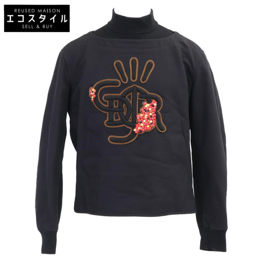 DIOR ディオール ｘTravis Scott Cactus Jack【美品/国内正規/22AW】28TC683A5519 フロントロゴ モックネック アノラック スウェットシャツ/ トップス 48