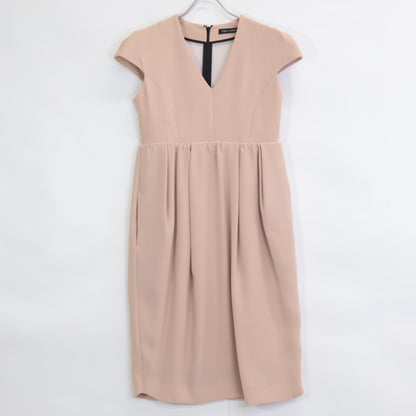 YOKOCHAN ヨーコチャン YCD-117-31 ﾍﾞｰｼﾞｭ ｺｸｰﾝﾜﾝﾋﾟｰｽ ワンピース 36