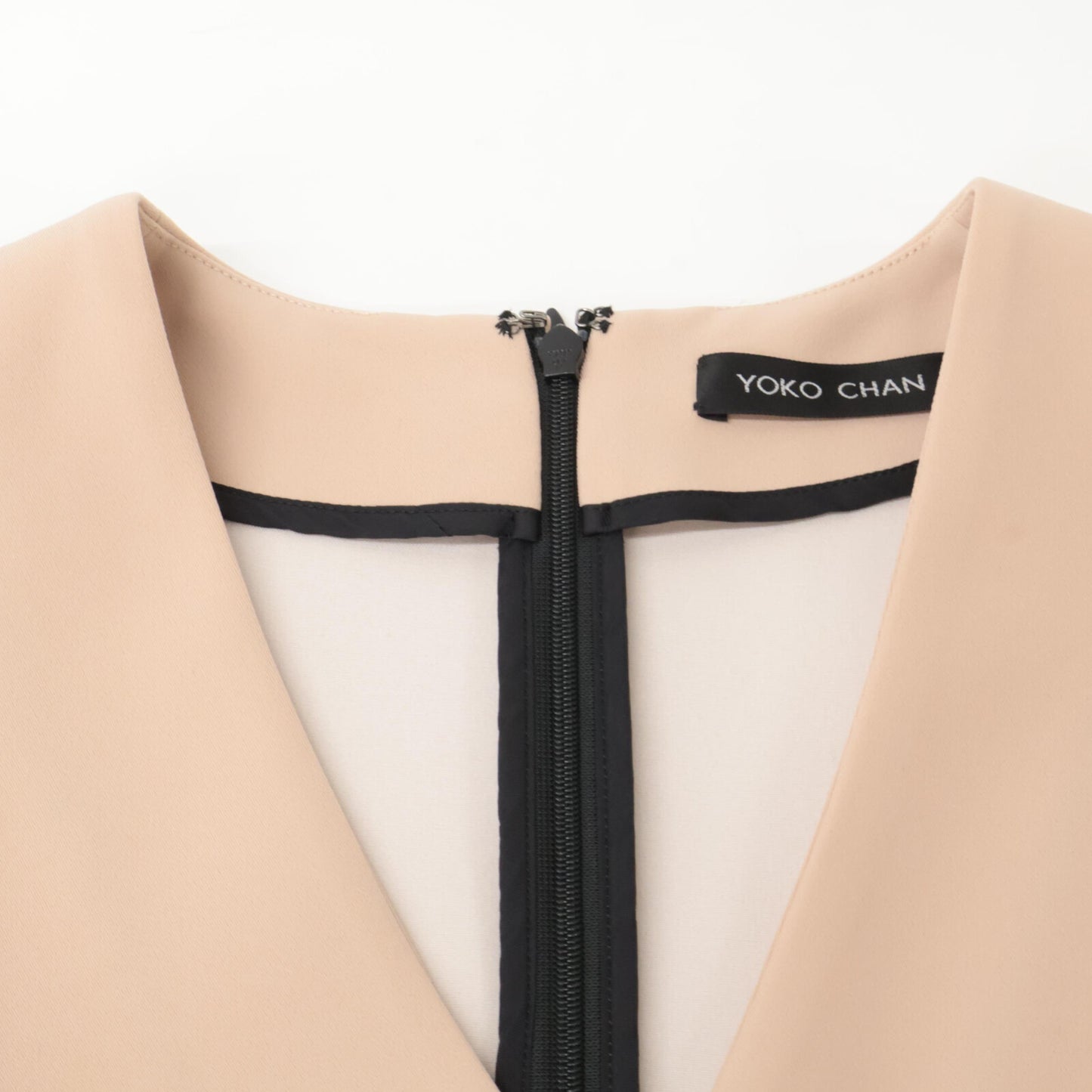 YOKOCHAN ヨーコチャン YCD-117-31 ﾍﾞｰｼﾞｭ ｺｸｰﾝﾜﾝﾋﾟｰｽ ワンピース 36