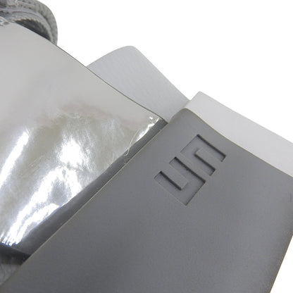 UNITED NUDE ユナイテッドヌード 美品 Delta Sporty レザー レースアップ 厚底サンダル レディース グレー×シルバー 36 25SS シューズ 36