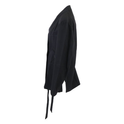 SETCHU セッチュウ 新品同様 U241J014W028 ヴァージンウール サイドベンツ ダブルブレスト ベルテッドオーバーサイズ ジャケット O