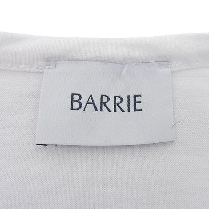 BALLY バリー 美品 コットン×カシミヤ Bロゴ クルーネック ショートスリーブ カットソー Tシャツ レディース ホワイト XS トップス XS