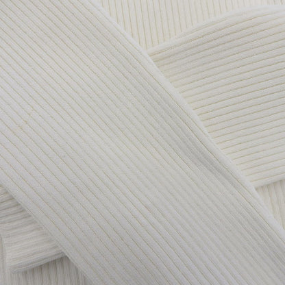 COPERNI コペルニ 美品 ビスコース カットアウトデザイン リブニットソー アイボリー S COPML02BIS600C トップス レディース ホワイト トップス S