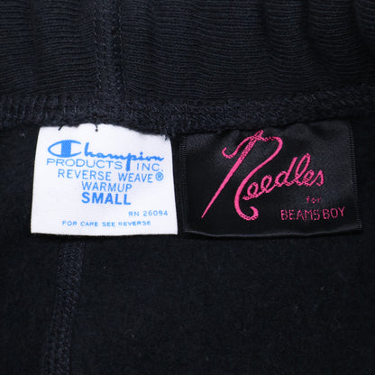 Champion チャンピオン 【×NEEDLES×BEAMS BOY】CWSS202 パピヨン刺繍 REVERSE WEAVE H.D. Track Pant スウェットパンツ ボトムス S