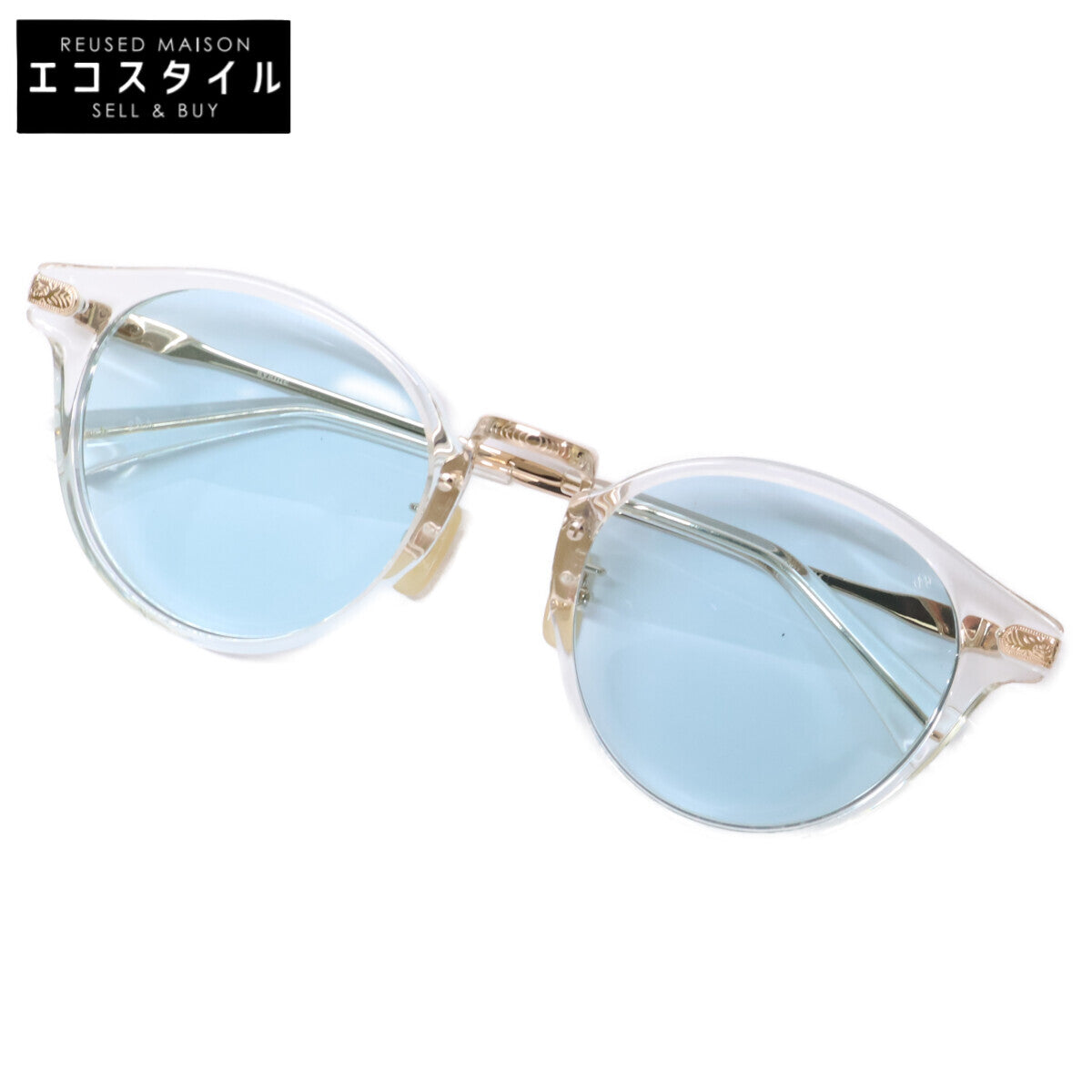 ayame アヤメ 【美品】GENERAL CLE ジェネラル コンビ ボストンシェイプ サングラス 49□22