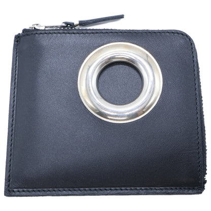 COMMEdesGARCONS コムデギャルソン SA3100SE SILVER EYELET Lジップ ミニウォレット 財布 コインケース