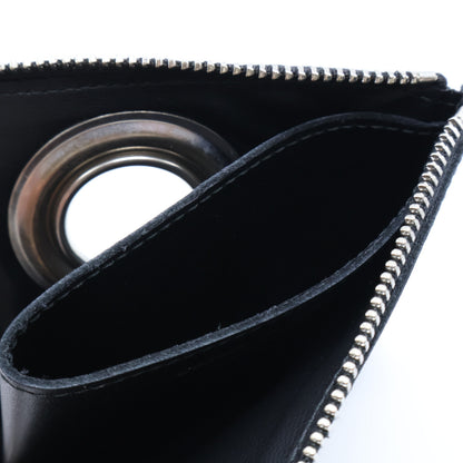 COMMEdesGARCONS コムデギャルソン SA3100SE SILVER EYELET Lジップ ミニウォレット 財布 コインケース