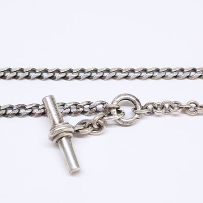 BOTTEGA VENETA ボッテガヴェネタ Ag925 Tバー チェーン ネックレス