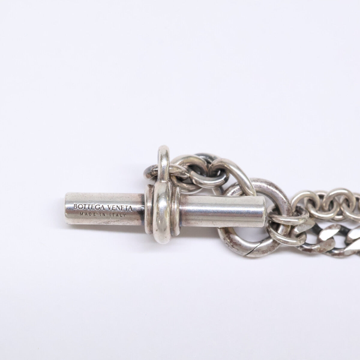 BOTTEGA VENETA ボッテガヴェネタ Ag925 Tバー チェーン ネックレス