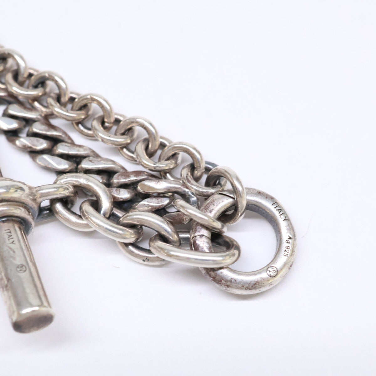 BOTTEGA VENETA ボッテガヴェネタ Ag925 Tバー チェーン ネックレス