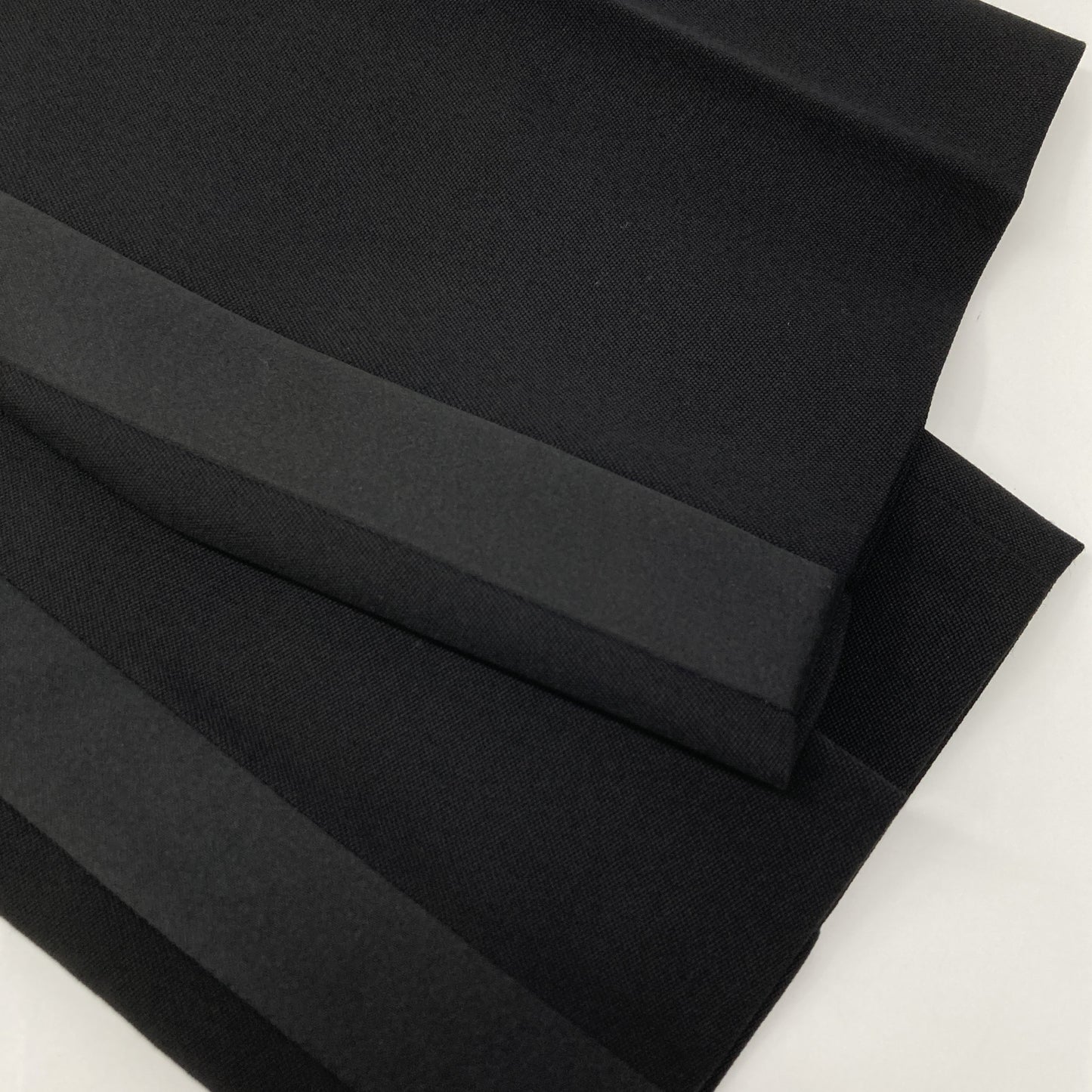 SAINT LAURENT PARIS サンローランパリ 607849 22年製 ﾌﾞﾗｯｸ ｽﾓｰｷﾝｸﾞ ｻｲﾄﾞﾗｲﾝｽﾗｯｸｽﾊﾟﾝﾂ ボトムス 46