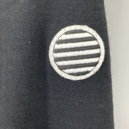 BORDERS at BALCONY ボーダーズアットバルコニー BD2121-2K-20 ﾌﾞﾗｯｸ ﾊﾟｯﾁ付きﾌﾚｱｽﾘｰﾌﾞﾏｷｼﾜﾝﾋﾟｰｽ ワンピース 38