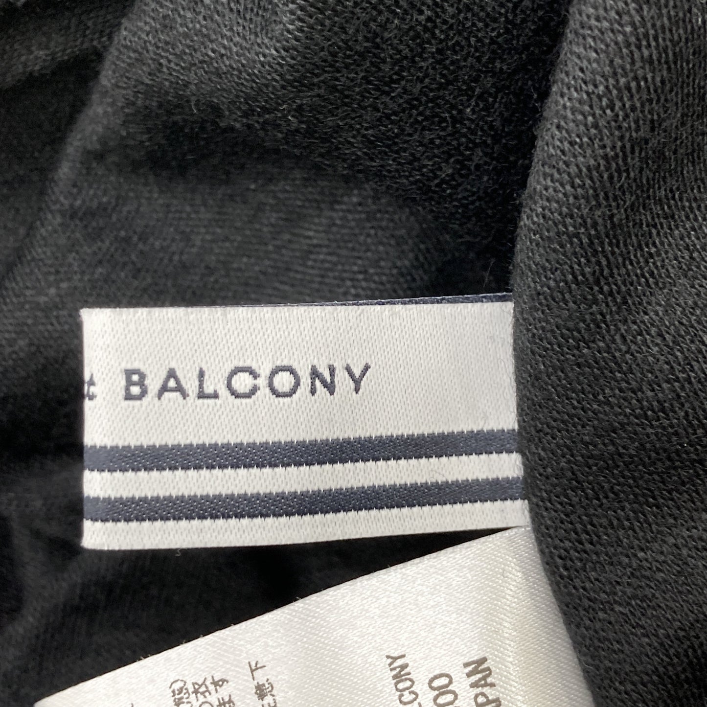 BORDERS at BALCONY ボーダーズアットバルコニー BD2121-2K-20 ﾌﾞﾗｯｸ ﾊﾟｯﾁ付きﾌﾚｱｽﾘｰﾌﾞﾏｷｼﾜﾝﾋﾟｰｽ ワンピース 38