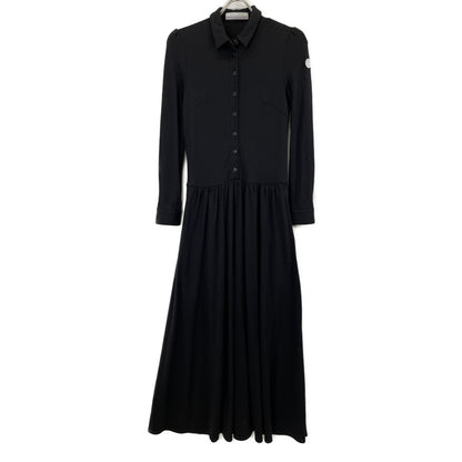 BORDERS at BALCONY ボーダーズアットバルコニー BD2021-2K-12 ﾌﾞﾗｯｸ ｳｨｰｸｴﾝﾄﾞｼｬﾂﾄﾞﾚｽ ﾏｷｼﾜﾝﾋﾟｰｽ ワンピース 36