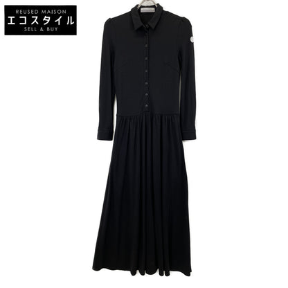 BORDERS at BALCONY ボーダーズアットバルコニー BD2021-2K-12 ﾌﾞﾗｯｸ ｳｨｰｸｴﾝﾄﾞｼｬﾂﾄﾞﾚｽ ﾏｷｼﾜﾝﾋﾟｰｽ ワンピース 36