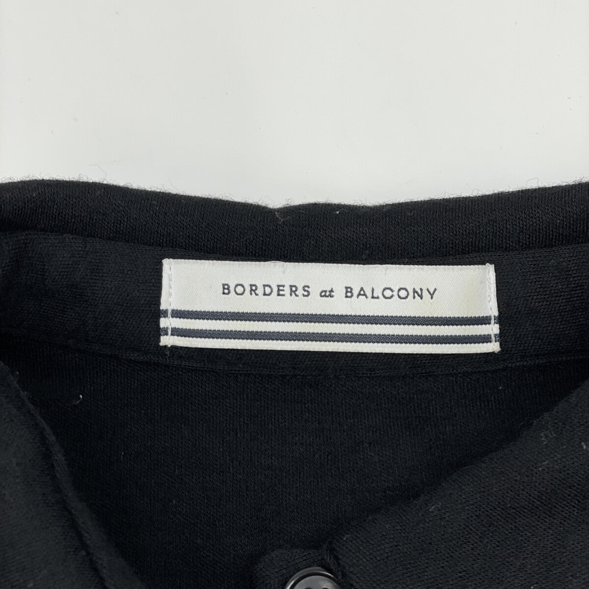 BORDERS at BALCONY ボーダーズアットバルコニー BD2021-2K-12 ﾌﾞﾗｯｸ ｳｨｰｸｴﾝﾄﾞｼｬﾂﾄﾞﾚｽ ﾏｷｼﾜﾝﾋﾟｰｽ ワンピース 36
