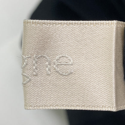 cygne シーニュ CYJ-O002 ﾌﾞﾗｯｸ ﾃｨｱｰﾄﾞﾌﾘﾙﾉｰｽﾘｰﾌﾞﾜﾝﾋﾟｰｽ ワンピース FREE