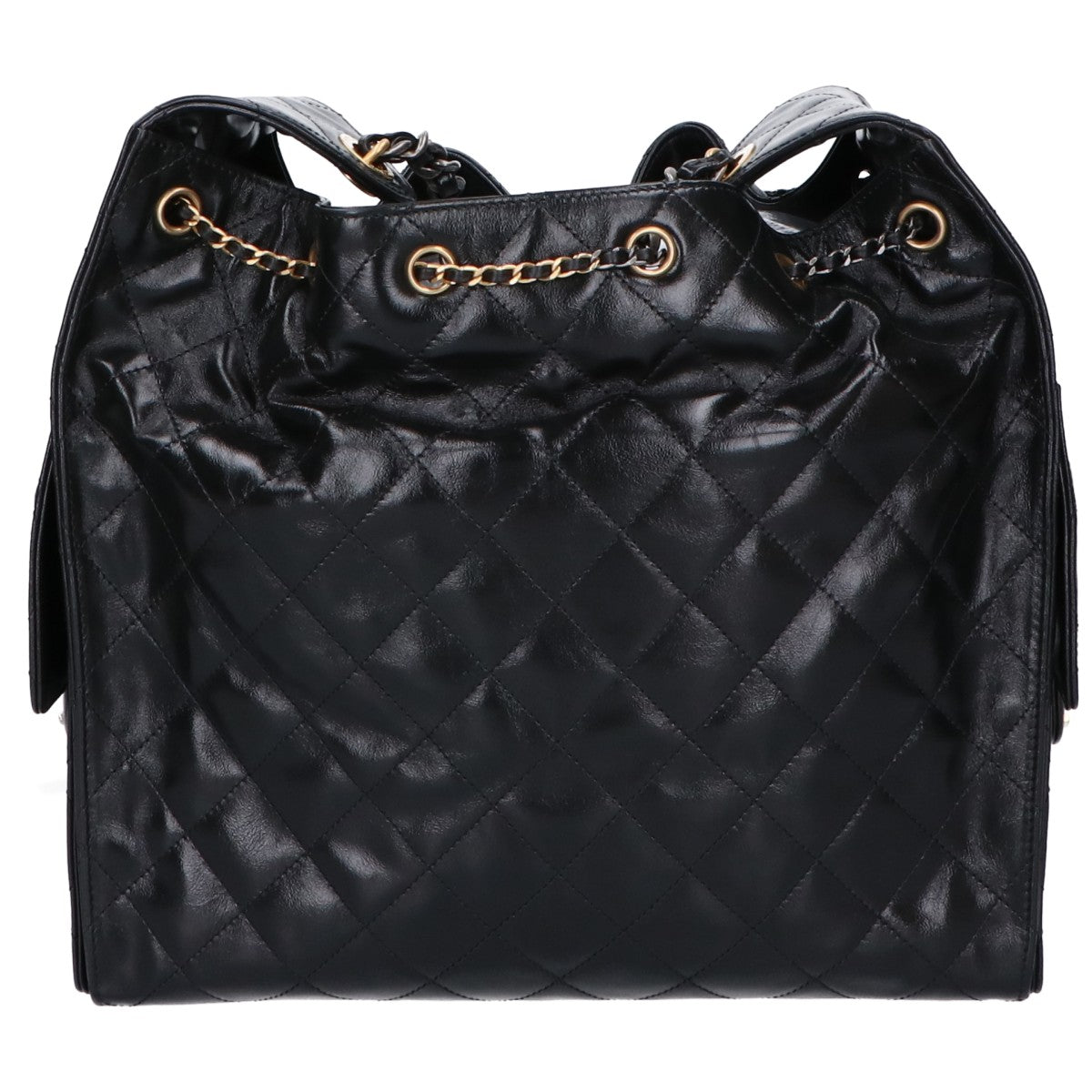 CHANEL シャネル 新品同様 25AW AS5311 シャイニークランブル シャネル25 ミディアム ハンドバッグ