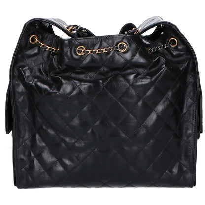 CHANEL シャネル 新品同様 25AW AS5311 シャイニークランブル シャネル25 ミディアム ハンドバッグ