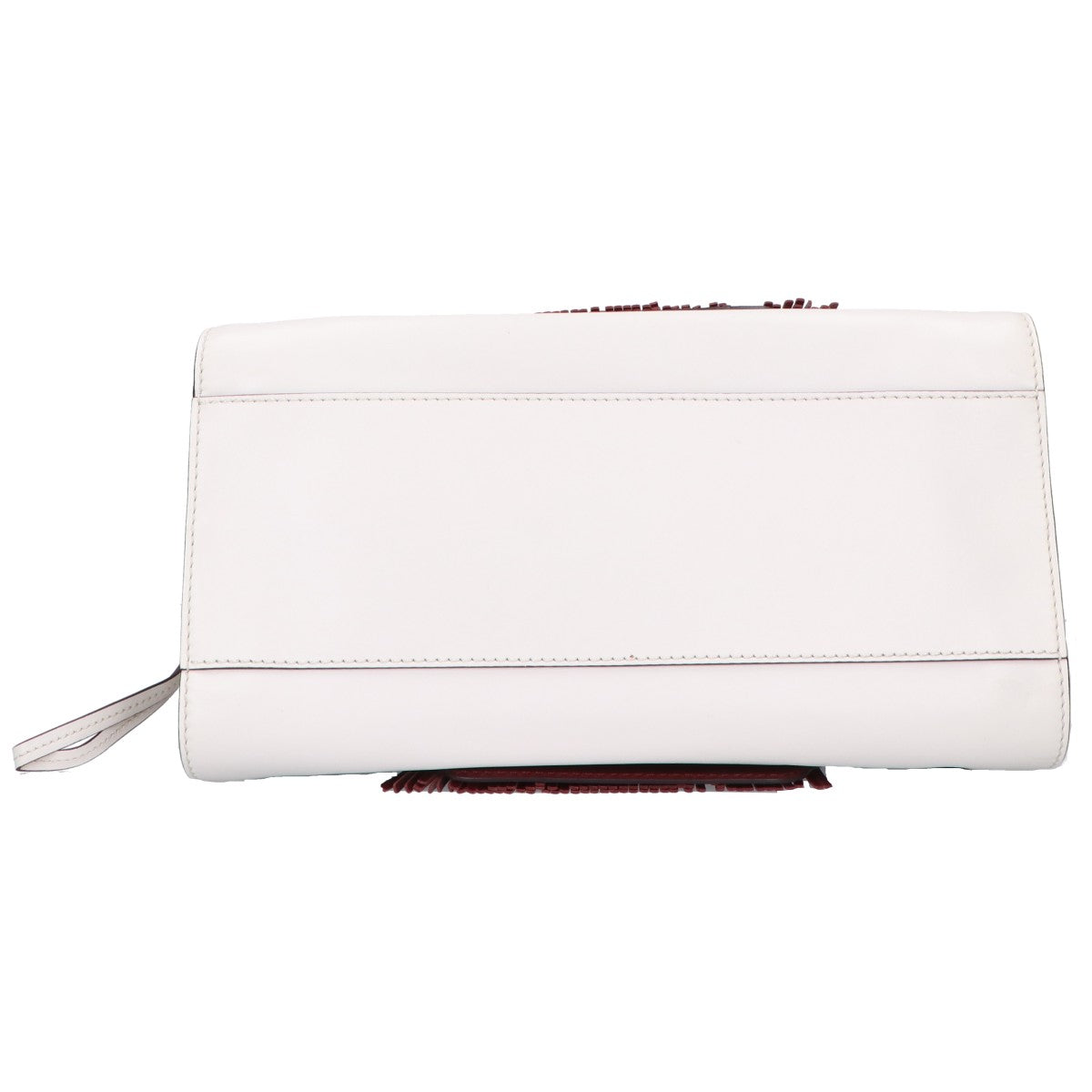 TOD'S トッズ SELLA セラ バイカラー フリンジ 2WAYショルダー ハンドバッグ