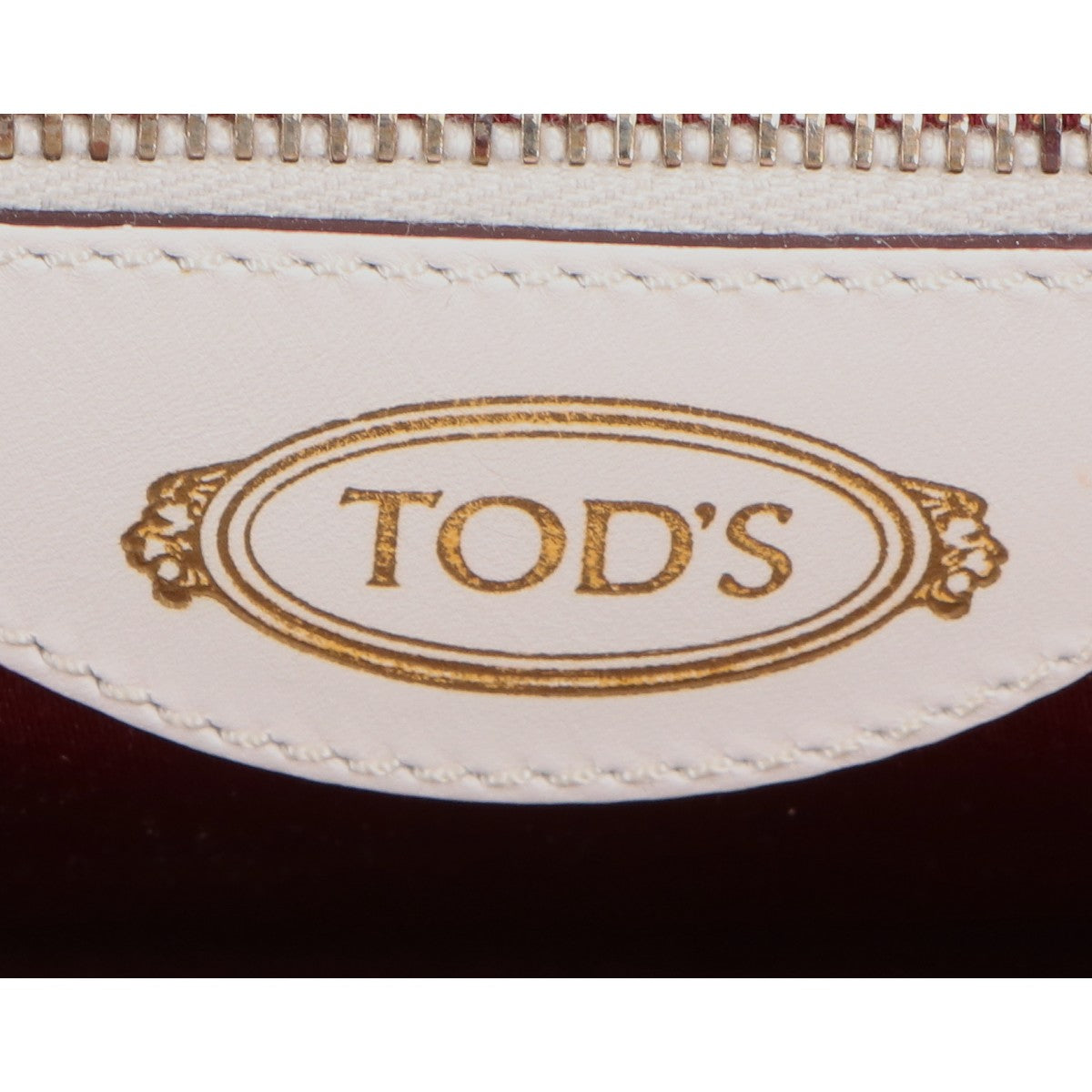TOD'S トッズ SELLA セラ バイカラー フリンジ 2WAYショルダー ハンドバッグ