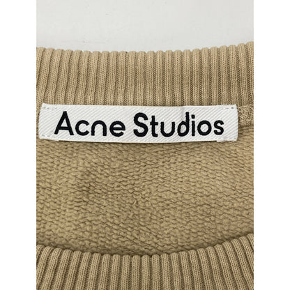 ACNE STUDIOS アクネ ストゥディオズ FN-MN-SWEA000260 ﾍﾞｰｼﾞｭ ちびﾛｺﾞｵｰﾊﾞｰｻｲｽﾞｽｳｪｯﾄ トップス XL