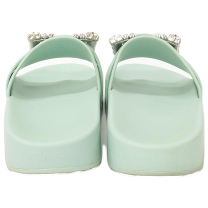 Sergio Rossi セルジオロッシ SR JELLY SRジェリー スライド サンダル シューズ 37