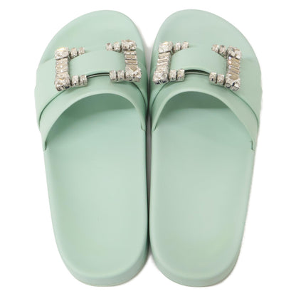 Sergio Rossi セルジオロッシ SR JELLY SRジェリー スライド サンダル シューズ 37