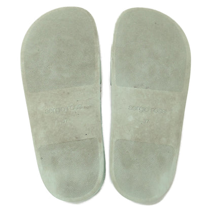 Sergio Rossi セルジオロッシ SR JELLY SRジェリー スライド サンダル シューズ 37