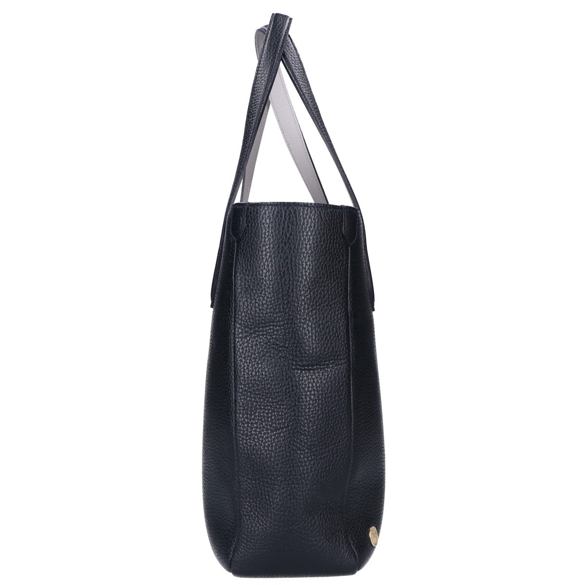 A.D.M.J. Accessoires De Mademoiselle ADMJ シュリンクレザー ターンロック トートバッグ