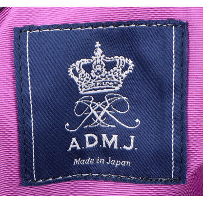 A.D.M.J. Accessoires De Mademoiselle ADMJ シュリンクレザー ターンロック トートバッグ
