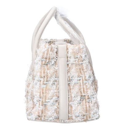 A.D.M.J. Accessoires De Mademoiselle ADMJ 【新品同様】23SC120103 ファンシーツイード トートバッグ