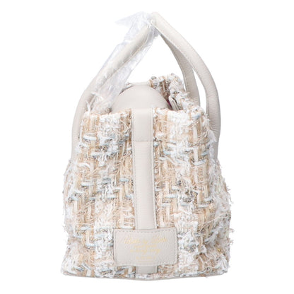 A.D.M.J. Accessoires De Mademoiselle ADMJ 【新品同様】23SC120103 ファンシーツイード トートバッグ