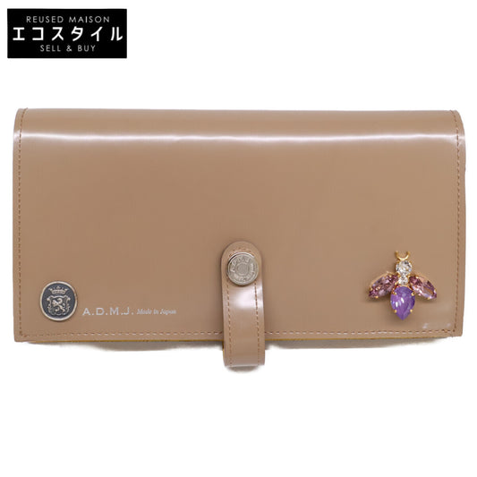 A.D.M.J. Accessoires De Mademoiselle ADMJ 【美品】25WS06009 カルヴィ/ザ・ビーロングウォレット 長財布（小銭入れあり）