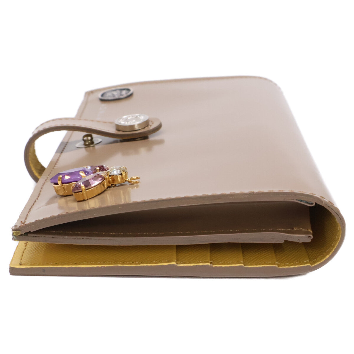 A.D.M.J. Accessoires De Mademoiselle ADMJ 【美品】25WS06009 カルヴィ/ザ・ビーロングウォレット 長財布（小銭入れあり）