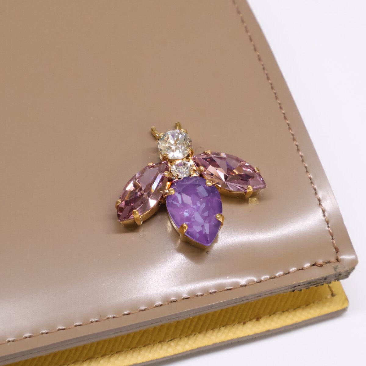 A.D.M.J. Accessoires De Mademoiselle ADMJ 【美品】25WS06009 カルヴィ/ザ・ビーロングウォレット 長財布（小銭入れあり）