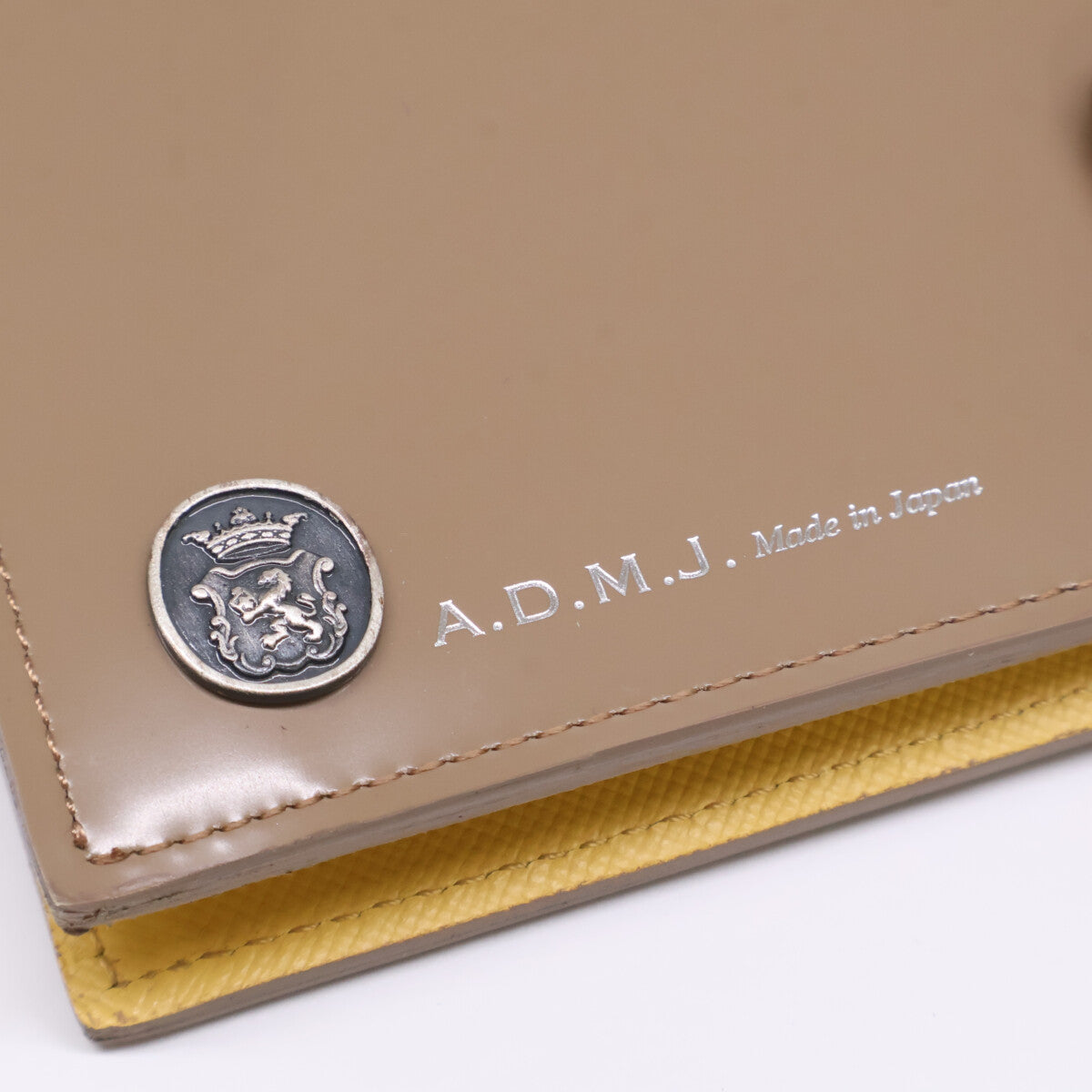 A.D.M.J. Accessoires De Mademoiselle ADMJ 【美品】25WS06009 カルヴィ/ザ・ビーロングウォレット 長財布（小銭入れあり）