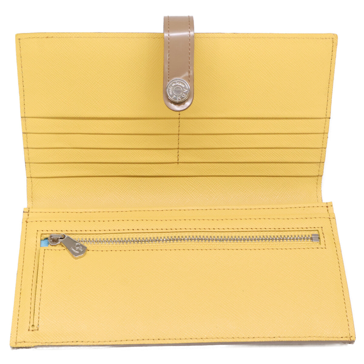 A.D.M.J. Accessoires De Mademoiselle ADMJ 【美品】25WS06009 カルヴィ/ザ・ビーロングウォレット 長財布（小銭入れあり）
