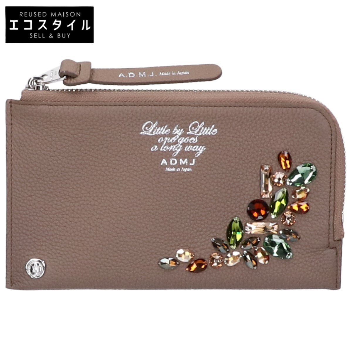 A.D.M.J. Accessoires De Mademoiselle ADMJ 【新品同様】クリスタルビジュー オーガナイザーパース/ ポーチ