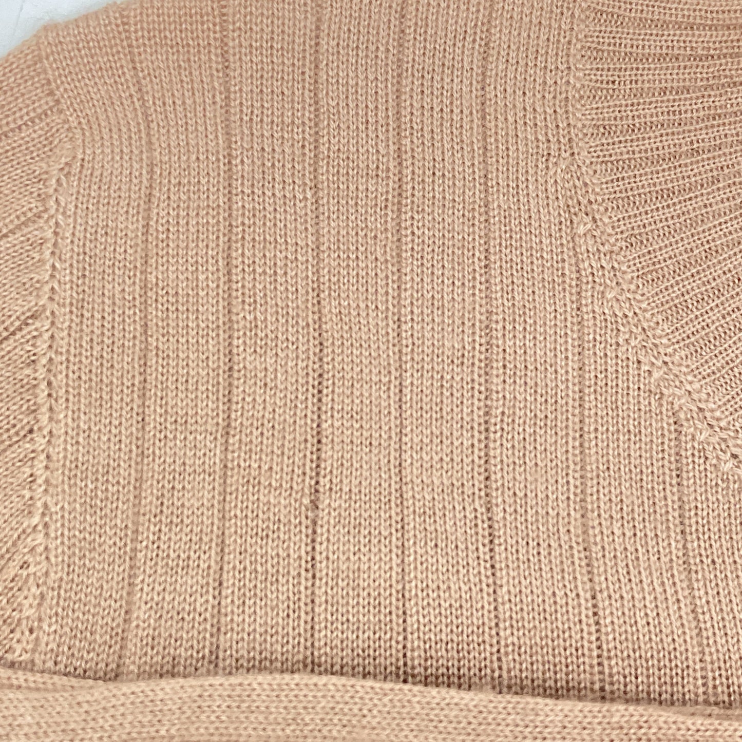 Christian Dior クリスチャンディオール 844S81AM115 ﾌﾞﾗｳﾝ ｶｼﾐﾔｼﾙｸ BEE刺繍 ｸﾙｰﾈｯｸﾆｯﾄ トップス 34