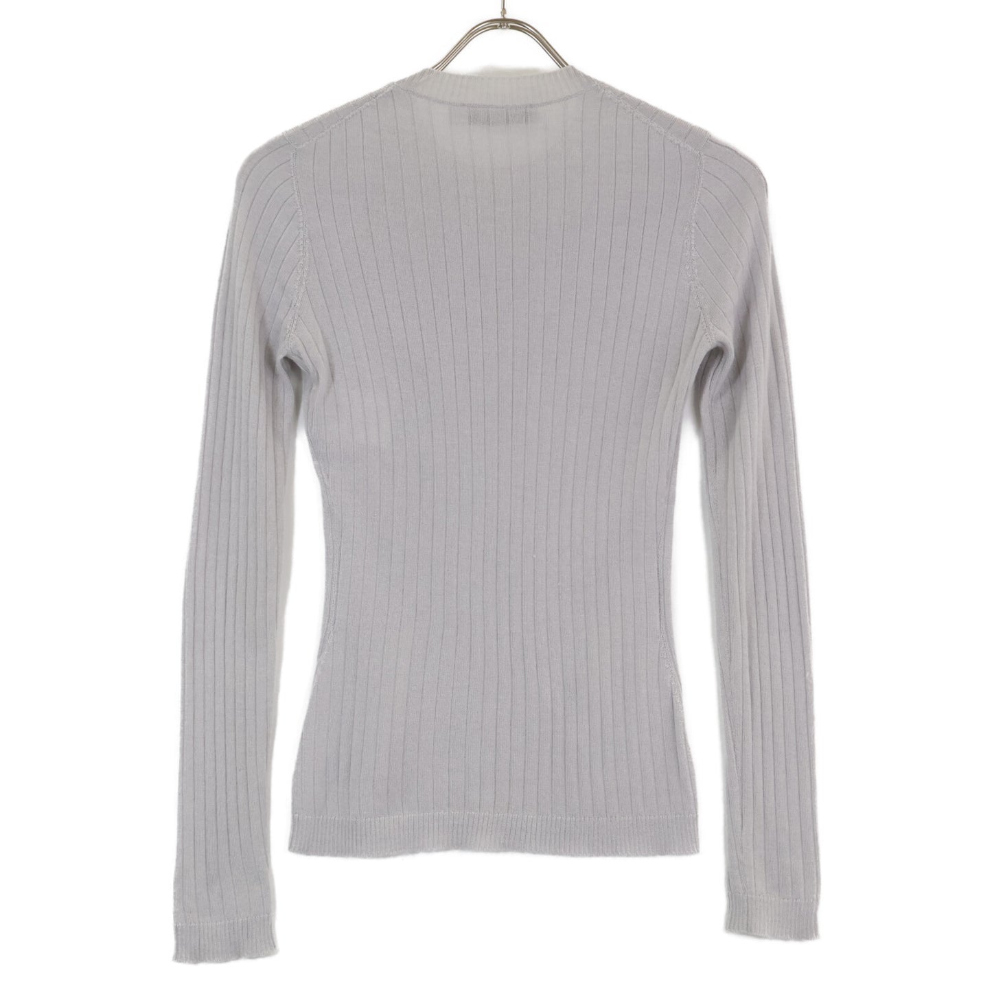 Christian Dior クリスチャンディオール 【美品/国内正規】844S81AM115 BEE刺繍 カシミヤｘシルク ニットセーター/ トップス I:38