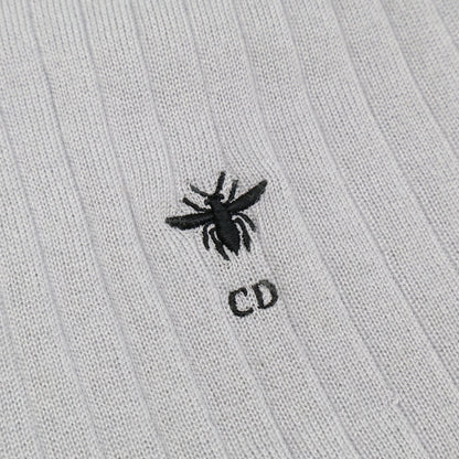 Christian Dior クリスチャンディオール 【美品/国内正規】844S81AM115 BEE刺繍 カシミヤｘシルク ニットセーター/ トップス I:38