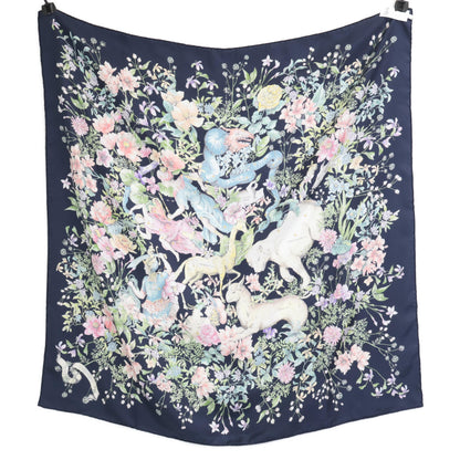 DIOR ディオール 【美品/国内正規】22AW XKDOO090I603C581TU D-コンステレーション シルク スクエア スカーフ