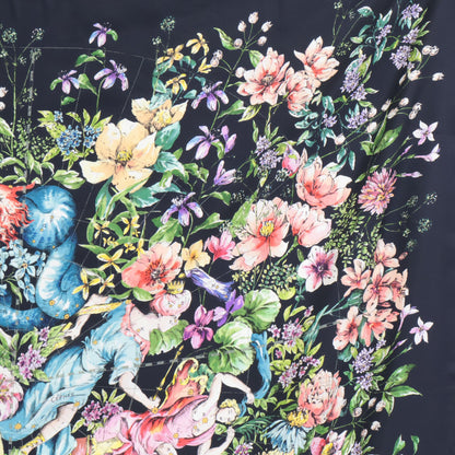 DIOR ディオール 【美品/国内正規】22AW XKDOO090I603C581TU D-コンステレーション シルク スクエア スカーフ