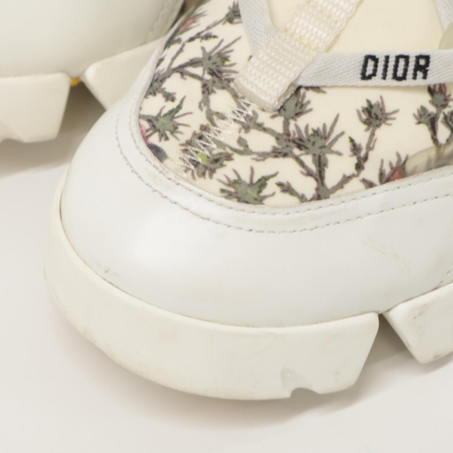 Christian Dior クリスチャンディオール D-CONNECT Dコネクト フラワー柄 スニーカー シューズ 37